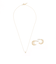三日月ピアス × ネックレス セット（セットアイテム）