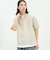 スリットネック フェイクレイヤー Tシャツ（接触冷感）