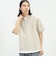 スリットネック フェイクレイヤー Tシャツ（接触冷感）