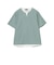 スリットネック フェイクレイヤー Tシャツ（接触冷感）