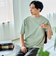 フェイクレイヤー ポケット Tシャツ（接触冷感）