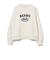 スマイル刺繍 クルースウェット
