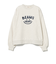 スマイル刺繍 クルースウェット