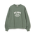 スマイル刺繍 クルースウェット