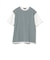 フェイクレイヤード ベスト Tシャツ（接触冷感）