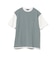 フェイクレイヤード ベスト Tシャツ（接触冷感）
