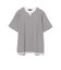 鹿の子 キーネック フェイクレイヤード Tシャツ（接触冷感）