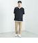 鹿の子 キーネック フェイクレイヤード Tシャツ（接触冷感）