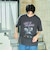 ワイルド グラフィック プリント Tシャツ