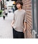 リップル フェイクレイヤード Tシャツ（接触冷感）