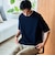 リップル フェイクレイヤード Tシャツ（接触冷感）