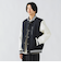 胸ジップ スタジアム ブルゾン