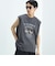 ワイルド グラフィック ノースリーブ Tシャツ