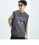 ワイルド グラフィック ノースリーブ Tシャツ