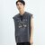 ワイルド グラフィック ノースリーブ Tシャツ