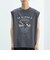 ワイルド グラフィック ノースリーブ Tシャツ