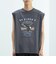 ワイルド グラフィック ノースリーブ Tシャツ