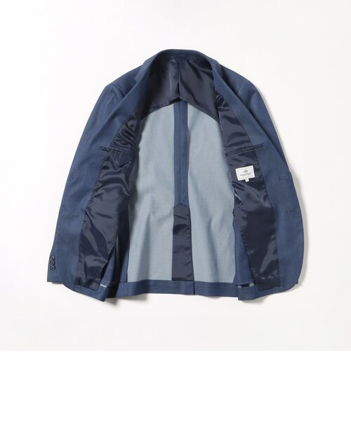 【BLUE】ストレッチ デニム 2ボタン ジャケット BEAMS HEART（ビームス ハート）ストレッチデニム 2ボタン ジャケット