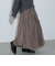 タフタ バルーンスカート
