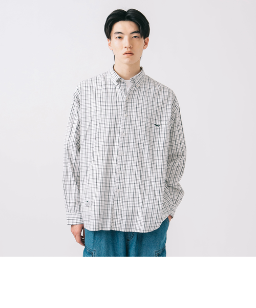 TEENBOOP チェックルーズロンパース GAP（ギャップ）の「ギンガムチェック ショートオール (ベビー