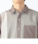 ポリエステル パッチ切替 ロングスリーブシャツ