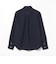 ポリエステル パッチ切替 ロングスリーブシャツ