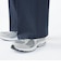 ポリエステルトロ 2タック ワイドパンツ