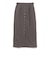 フロントボタン 裏毛 タイトスカート