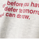 レタリングロゴ リンガーTシャツ