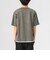 フェイクスウェード レイヤード ショートスリーブ Tシャツ
