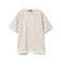 フェイクスウェード レイヤード ショートスリーブ Tシャツ