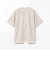 フェイクスウェード レイヤード ショートスリーブ Tシャツ