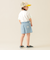 フリンジ デニム ショートパンツ（90～150cm）