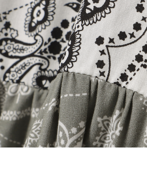 バンダナ柄 ワンピース 2025SS（90～130cm）｜ビームスアウトレットの