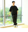 麻混 メランジ Tシャツ