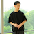 麻混 メランジ Tシャツ