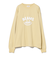 スマイル ロゴ ロング スリーブ Tシャツ（M～L）