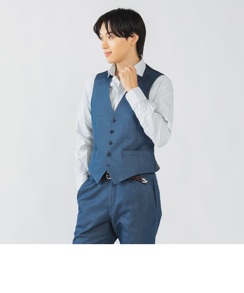 ストレッチデニム ドレスジレ 25FW（S～XL・セットアップ対応