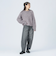 配色 シャギー ニット