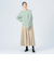 配色 シャギー ニット