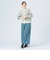 チェック ジャカード クルー カーディガン