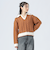 襟付き ライン ケーブル ニット