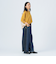 脇 ライン デニム パンツ