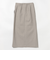 カット ツイル タイト スカート