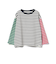 ボーダー  ロングスリーブ Tシャツ 2025FW（90～140cm）