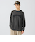 ロゴ パッチ ロングスリーブ Tシャツ