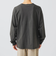 ロゴ パッチ ロングスリーブ Tシャツ
