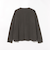 ロゴ パッチ ロングスリーブ Tシャツ