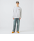 GMS プリント ワイド デニム パンツ