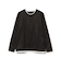 スウェード フェイクレイヤー ロングスリーブ Tシャツ